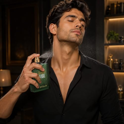 RAYHAAN Jungle Vibe Eau De Parfum for Men | Fresh Green Woody Aromatic Fragrance | Long-Lasting Perfume Spray