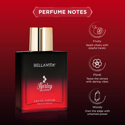 Bella Vita Organic Harley Quinn Long Lasting Eau De Parfume