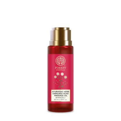 Forest Essentials Ayurvedic Herb Enriched Head Massage Oil Bhringraj