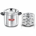 Judge by Prestige Stainless Steel Idli Cooker 6 Plates 24 Idlis