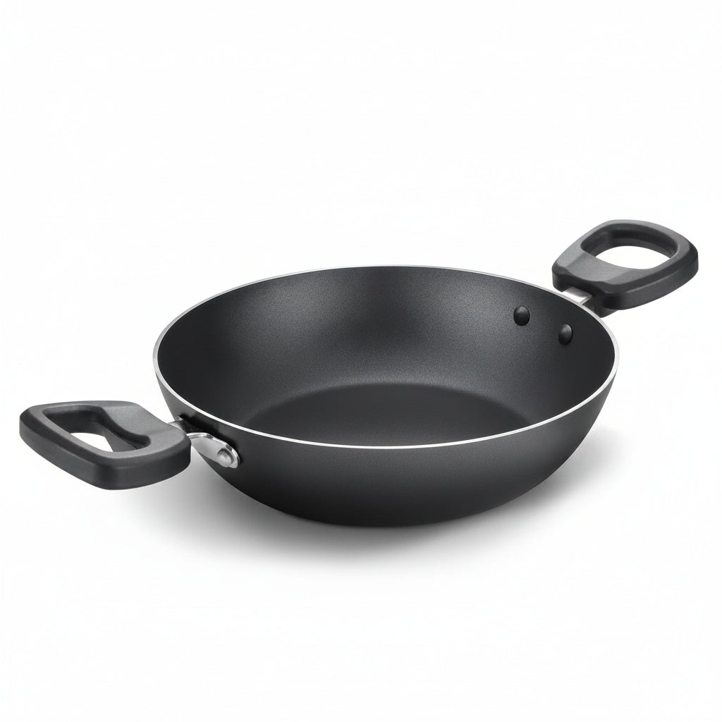 Judge by Prestige 26cm 3.2L Everyday Non-Stick Kadhai Cool Touch Handles