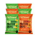 FitFeast Protein Chips - Variety Pack(  Peri Peri & Cream and Onion)