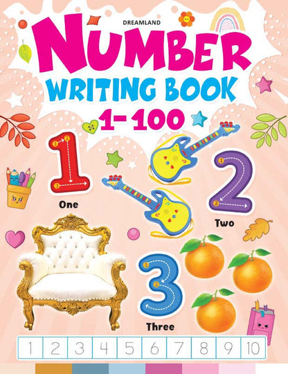 Dreamland Number Writing Book 1-100