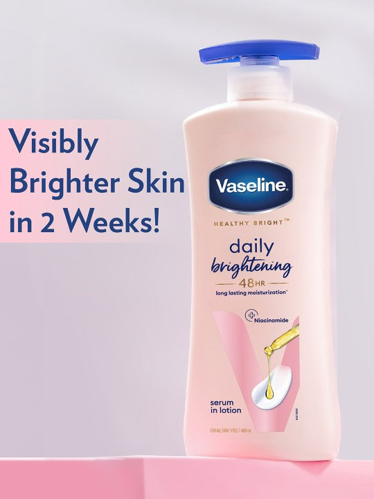 Vaseline Healthy Bright Daily Brightening Body Lotion - 400 ml