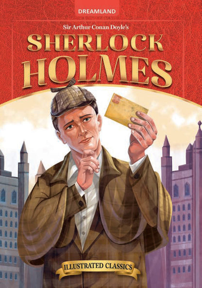 Dreamland Publications Sherlock Holmes- Illustrated Abridged Classics for Children with Practice Questions : Children Classic Fiction Book