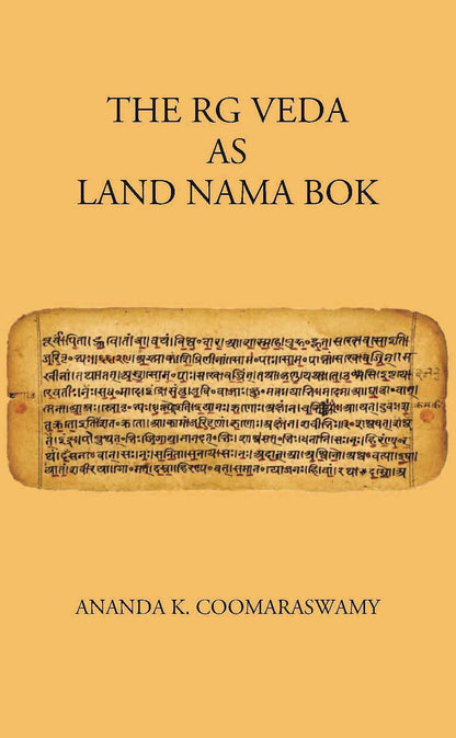THE R. G VEDA AS LAND NAMA BOK - Gyan Books