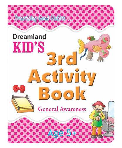 Dreamland Kid's 3rd Activity Book - General Awareness