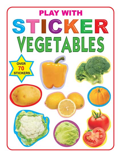 Dreamland Play With Sticker - Vegetables