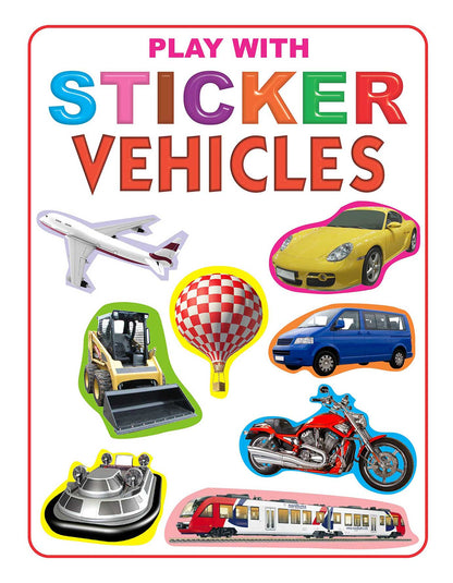Dreamland Play With Sticker - Vehicles