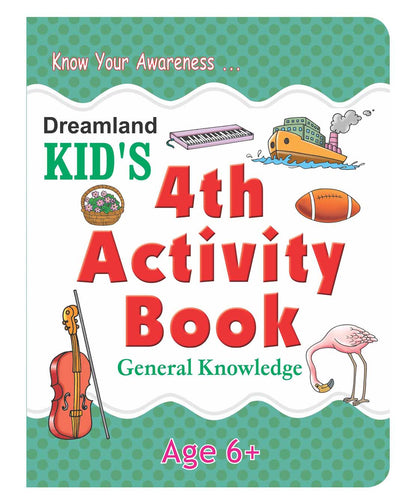 Dreamland Kid's 4th Activity Book - General Knowledge