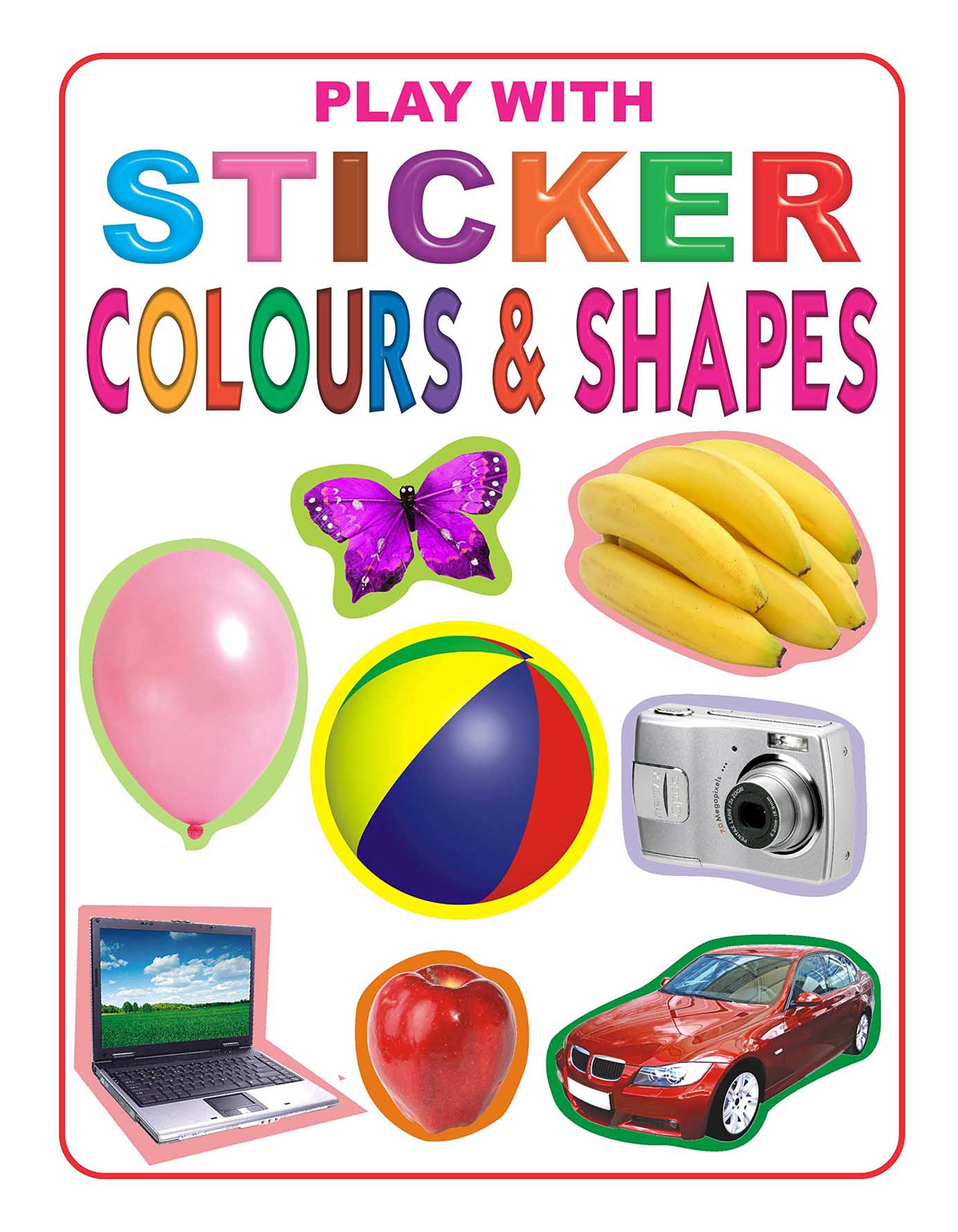 Dreamland Play With Sticker - Colour & Shapes
