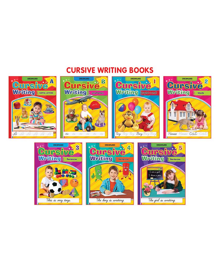 Dreamland Cursive Writing Book - Pack (7 Titles)