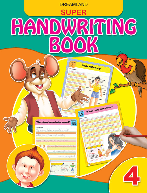 Dreamland Super Hand Writing Book Part - 4