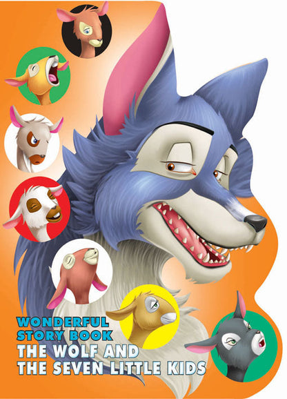 Dreamland Wonderful Story Board book- The Wolf and the Seven Little Kids