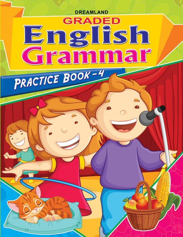 Dreamland Graded English Grammar Practice Book - 4