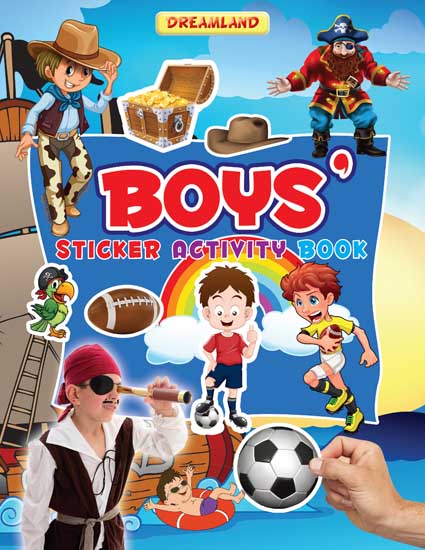 Dreamland Sticker Activity Book - Boys