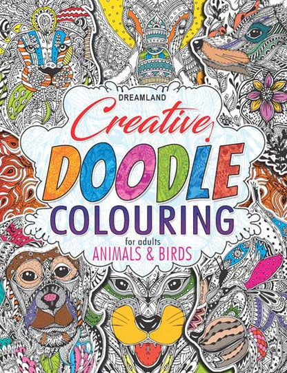 Dreamland Creative Doodle Colouring - Animals & Birds