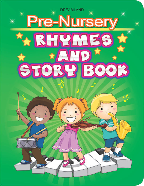 Dreamland Pre-Nursery Rhymes & Story Book - English
