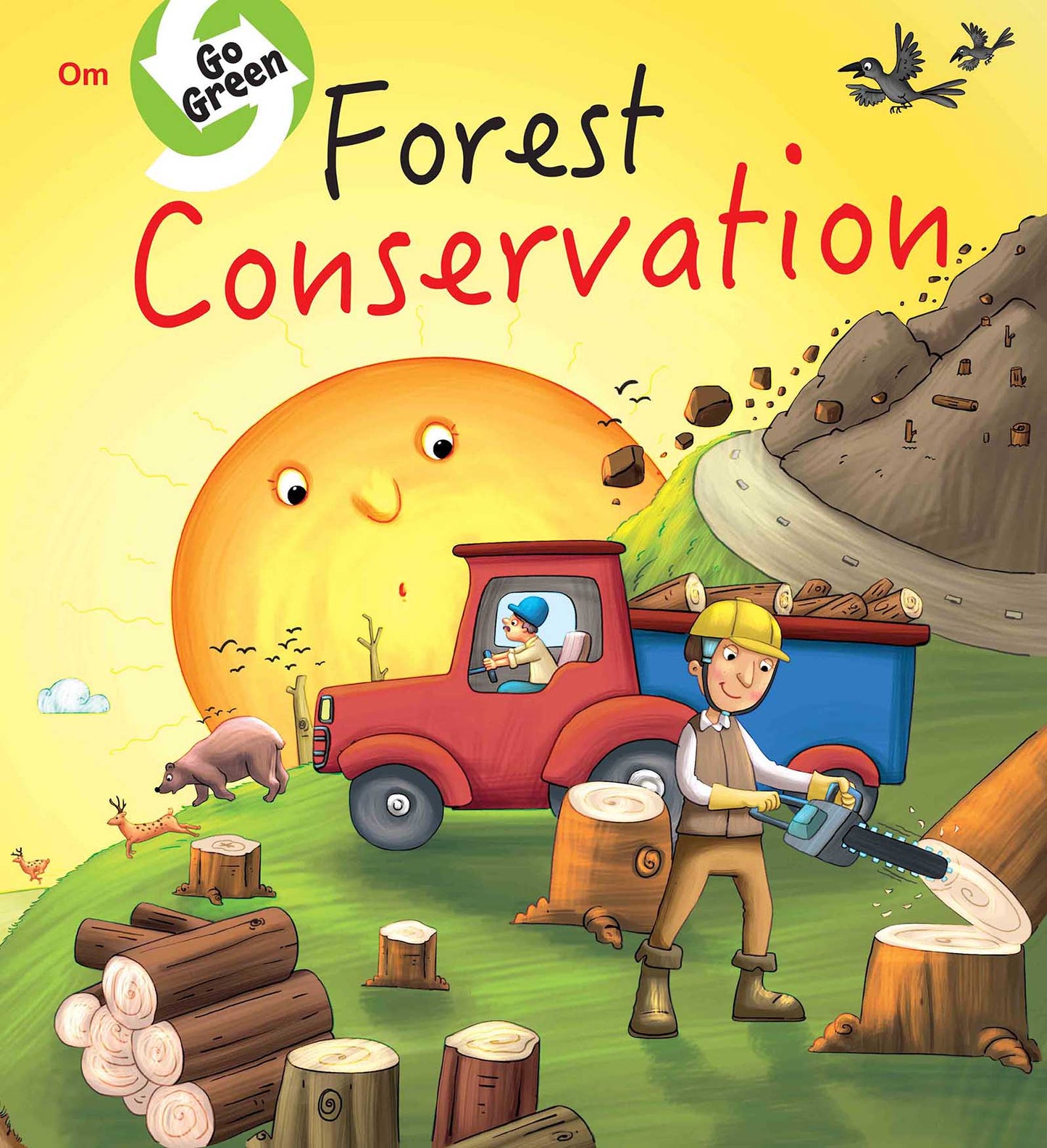 Go Green : Forest Conservation - Om Books