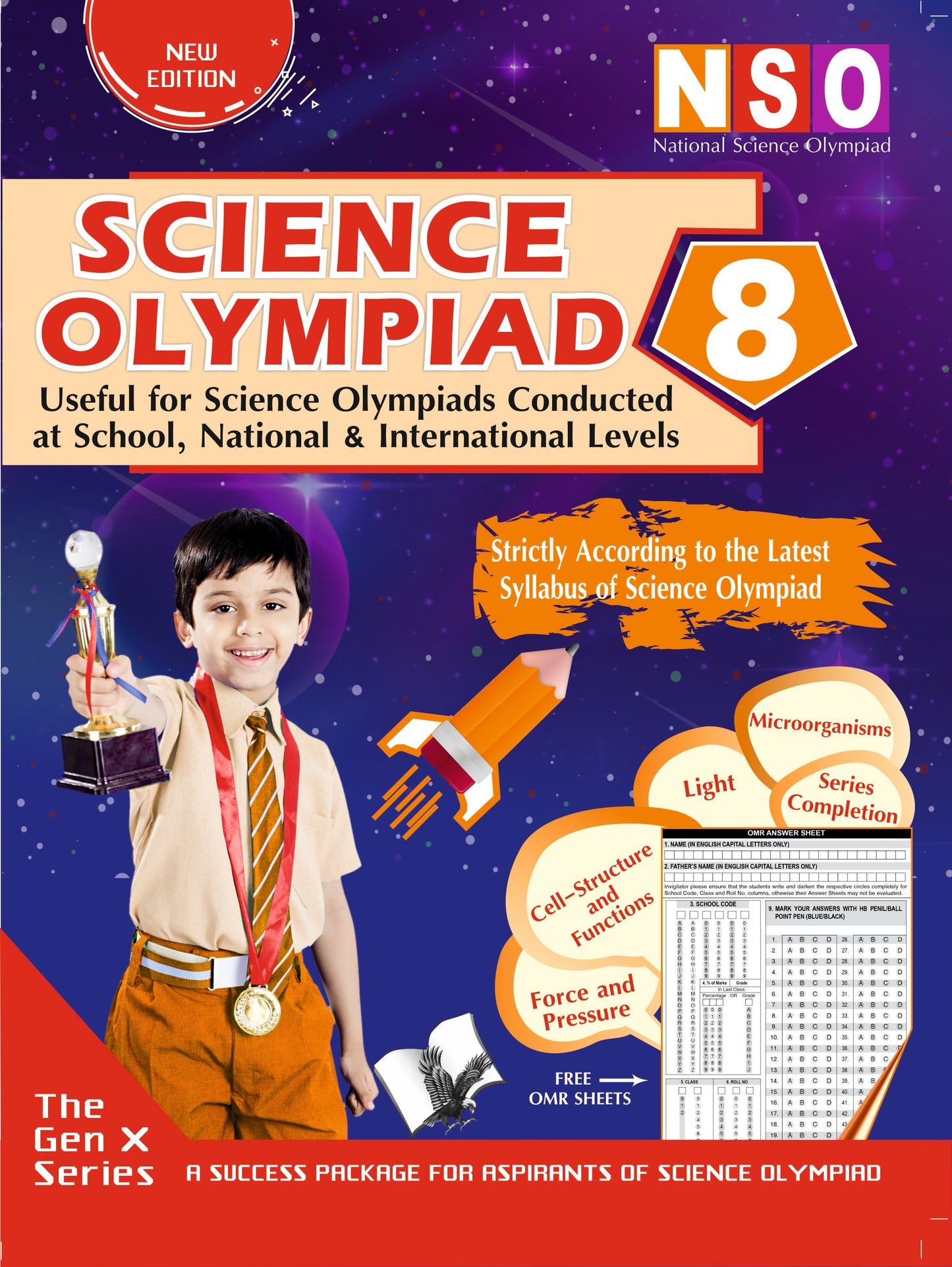 National Science Olympiad - Class 8 (With OMR Sheets) by Shikha Gupta