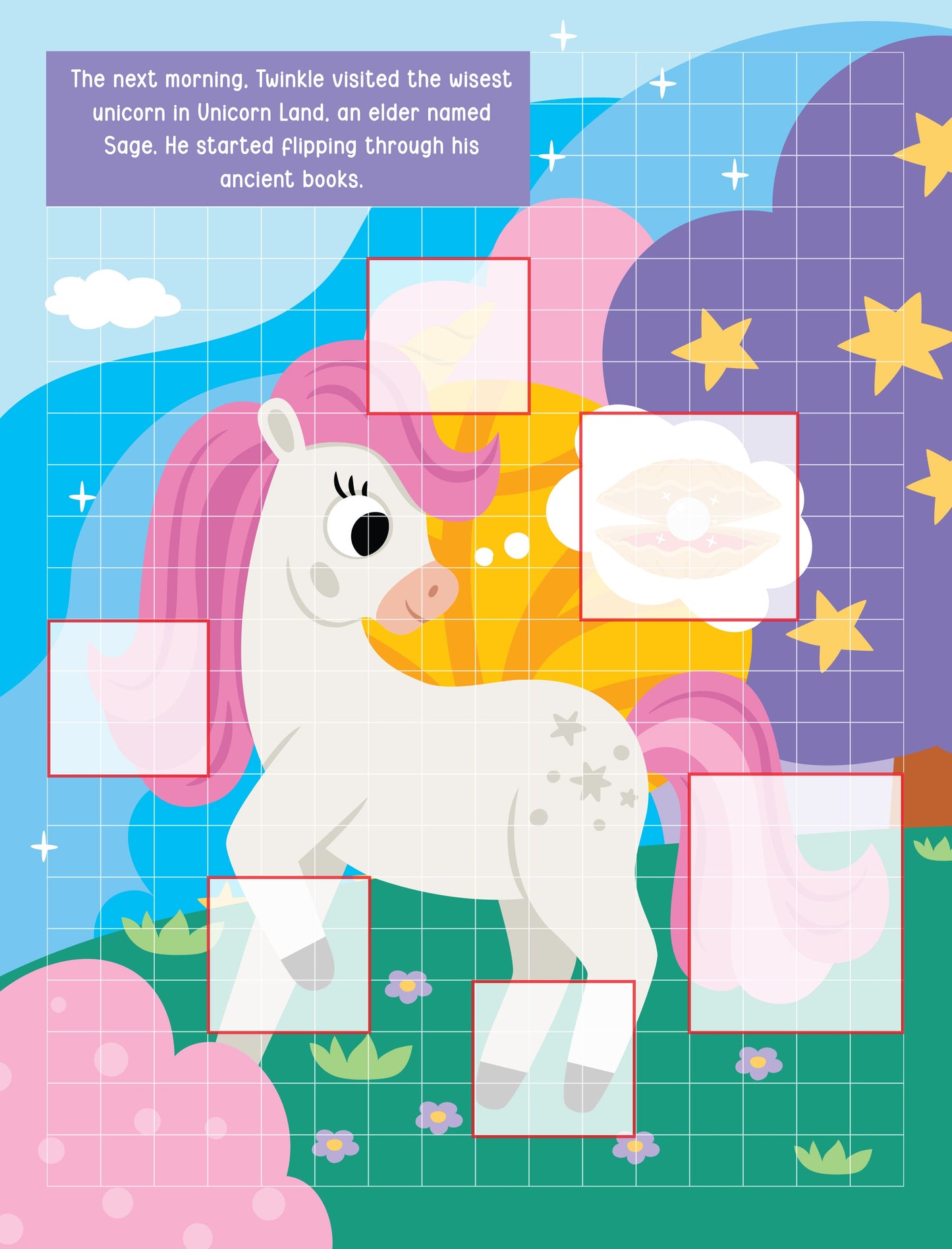 Dreamland Publications Pixel Sticker Activity Book: Twinkle's Dream – Over 1,400 Stickers for Kids Age 4+ | Magical Pixel Art Scenes, Sticker Puzzles