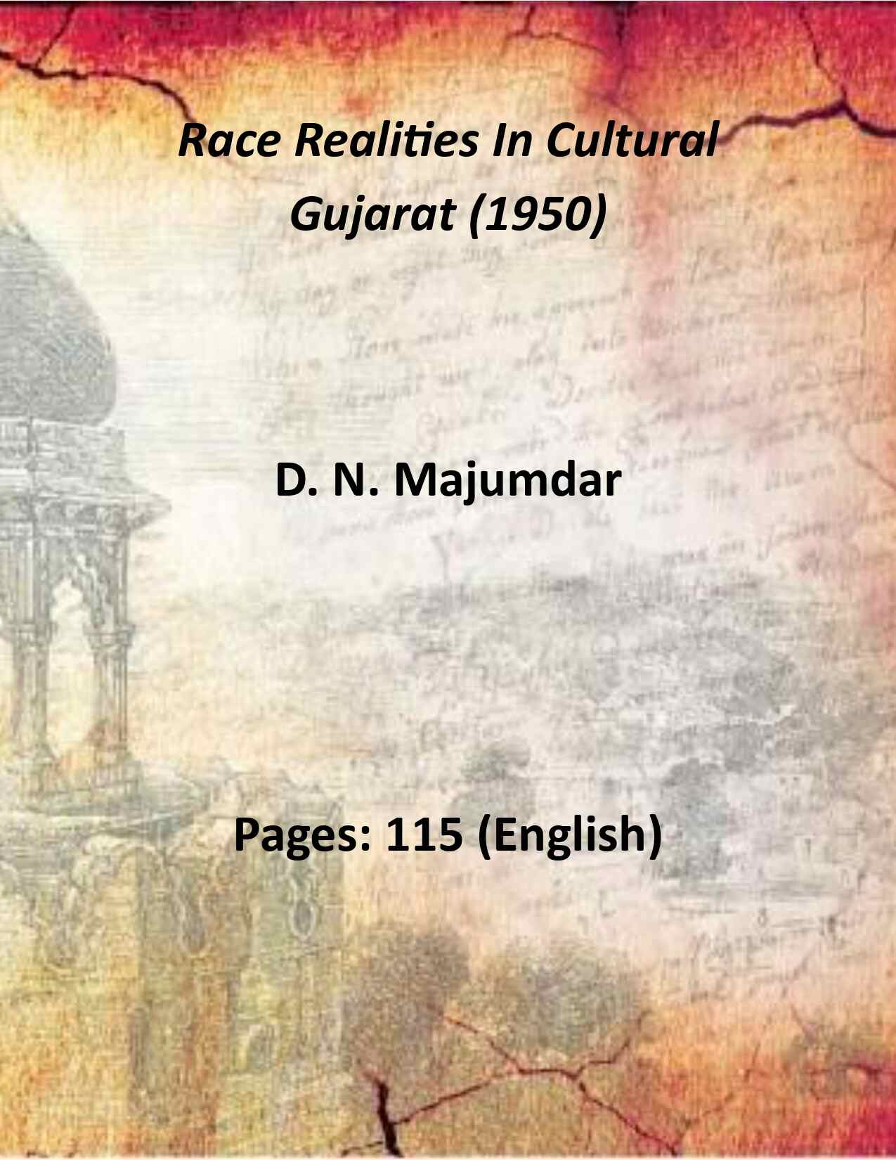 Race Realities In Cultural Gujarat (1950) - Gyan Books