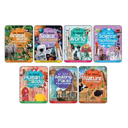 Dreamland Children Encyclopedia Books Pack for Age 5 - 15 Years