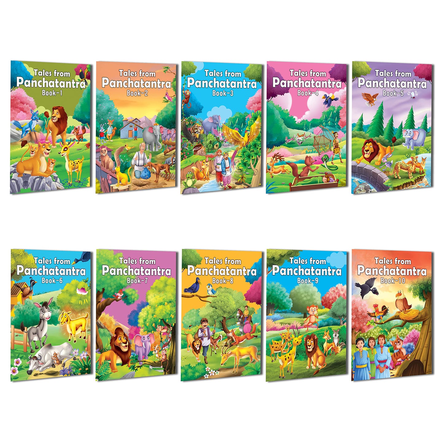 Dreamland Dreamland Tales from Panchatantra - A Pack of 10 Books
