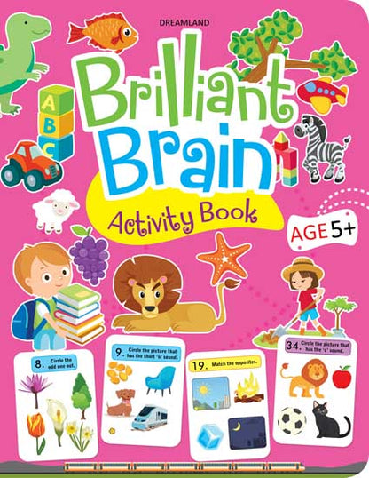 Dreamland Brilliant Brain Activity Book 5+