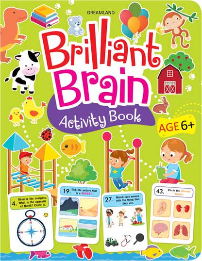 Dreamland Brilliant Brain Activity Book 6+