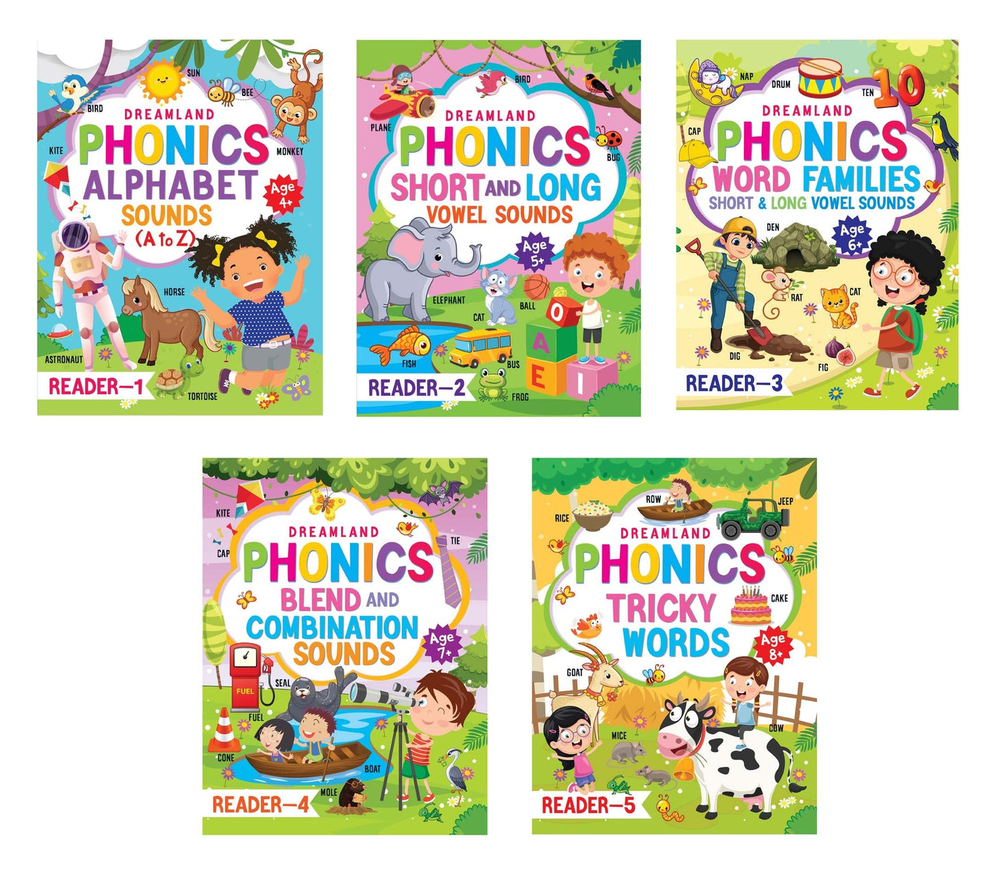Dreamland Phonics Reader 5 Books Pack