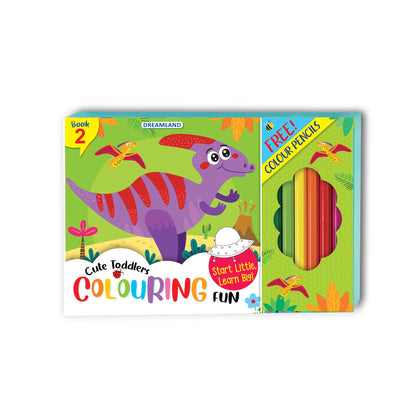 Dreamland Publications Cute Toddlers Colouring Fun Book 2 for Kids