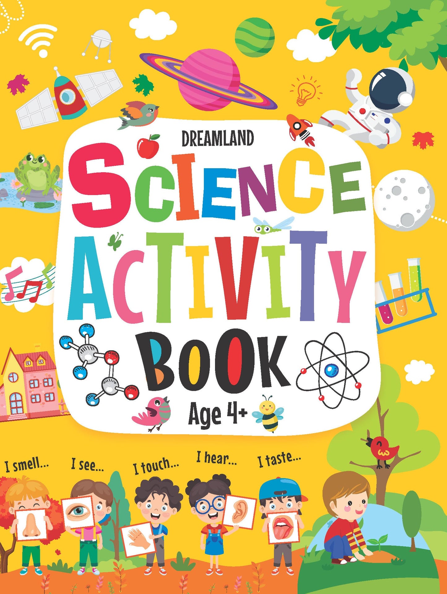 Dreamland Publications Science Activity Book Age 4+ : Children's Interactive & Activity Book