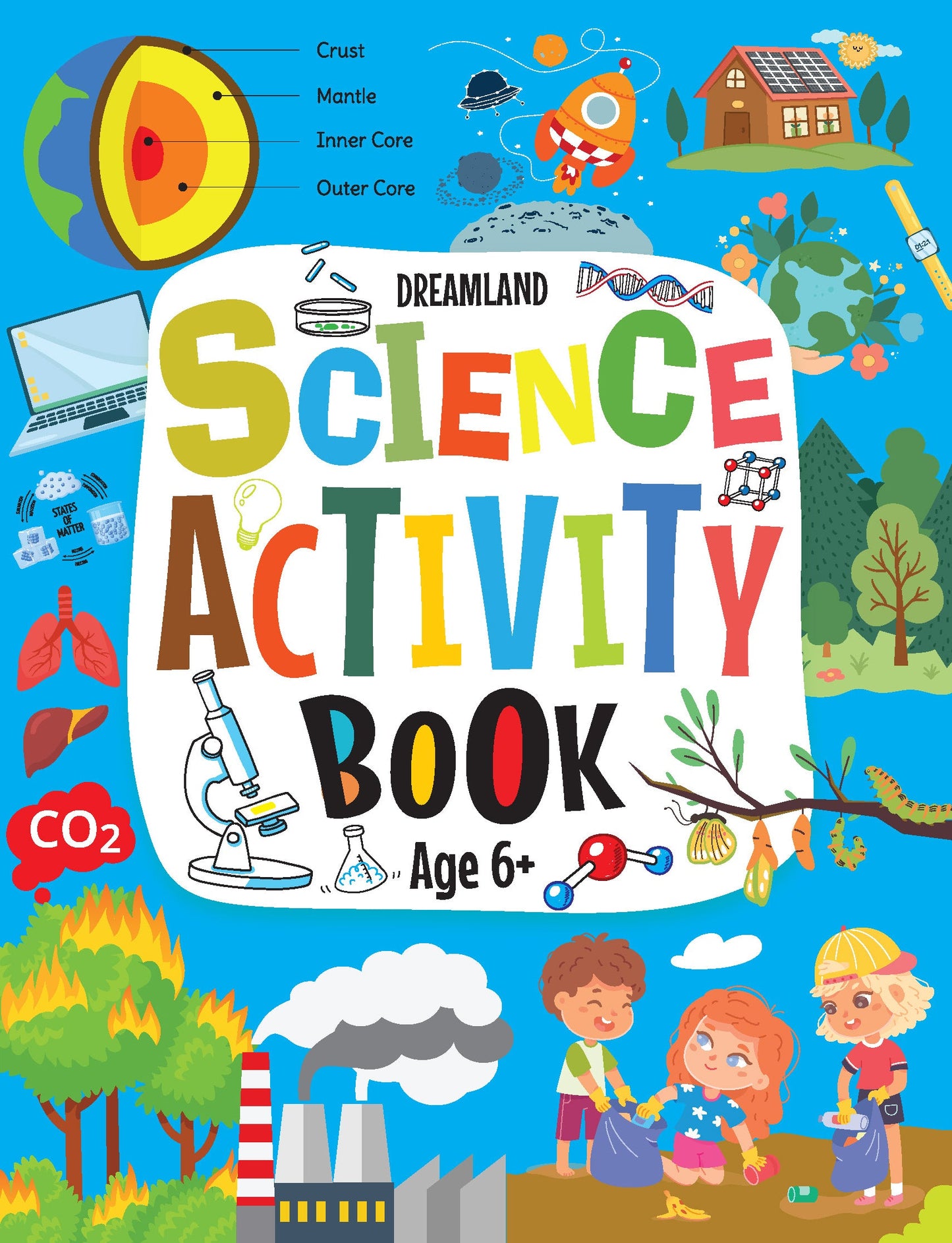 Dreamland Publications Science Activity Book Age 6+ : Children's Interactive & Activity Book