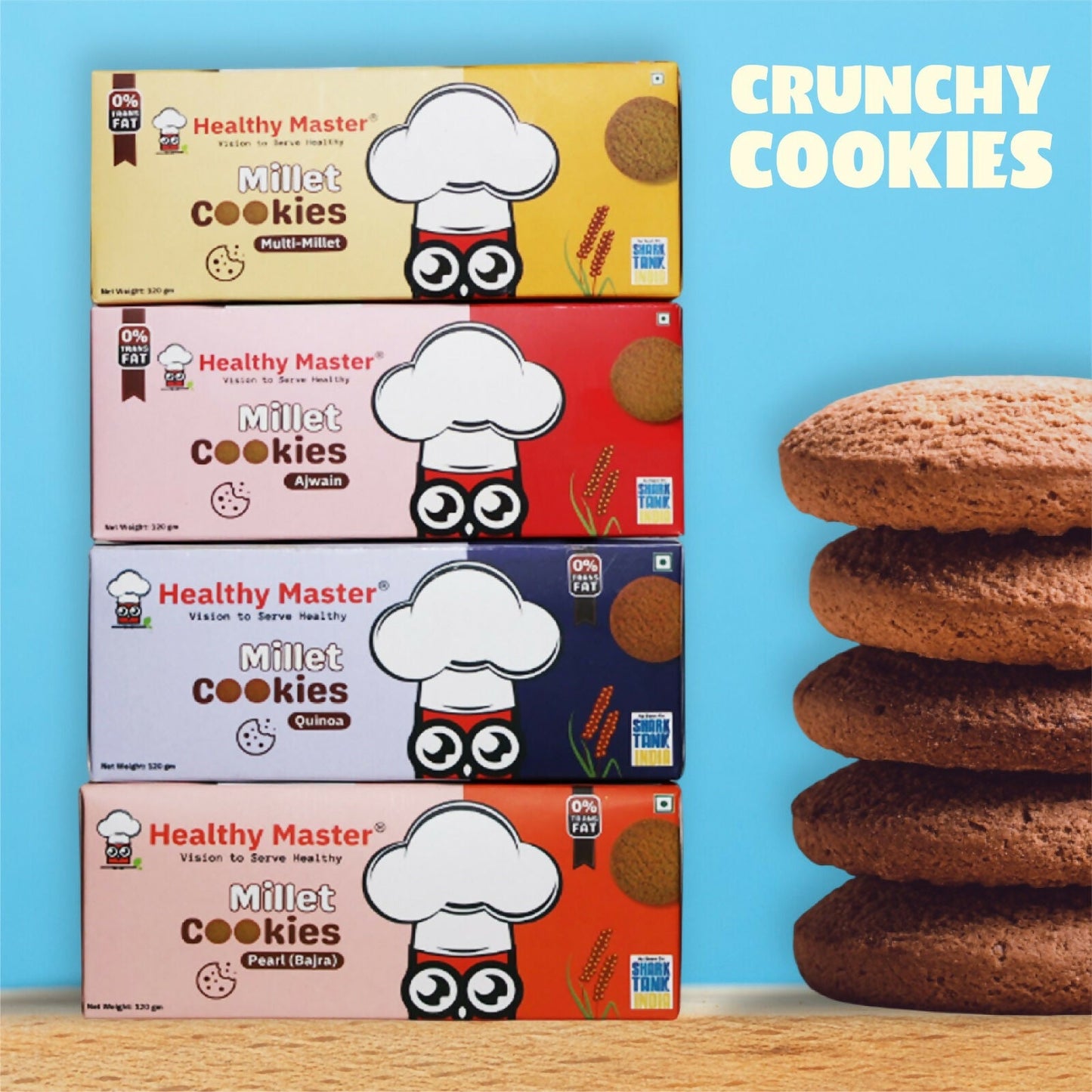 Healthy Master Crunchy Millet Cookies Combo