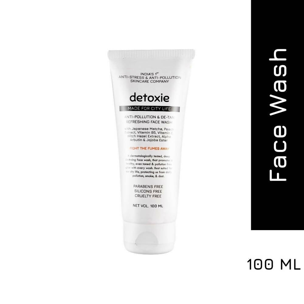 Detoxie Anti-Pollution & De-Tan Refreshing Face Wash - 100 ml