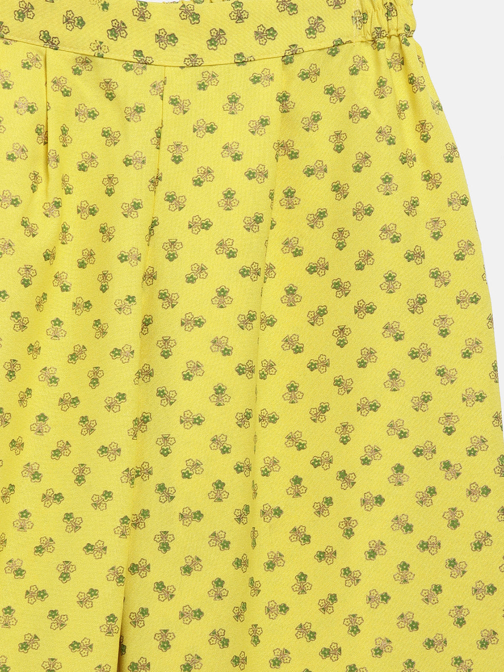 Ahalyaa Yellow Viscose Rayon Straight Kurta Sets