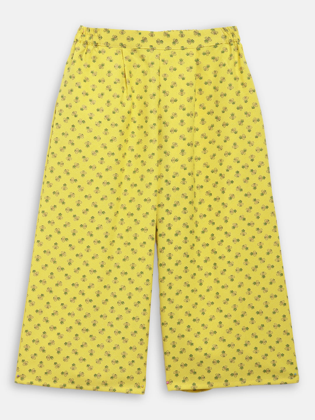 Ahalyaa Yellow Viscose Rayon Straight Kurta Sets