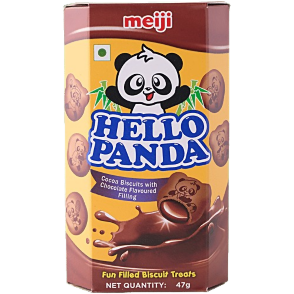 Meiji Hello Panda Biscuits - Double Chocolate Filling Carton