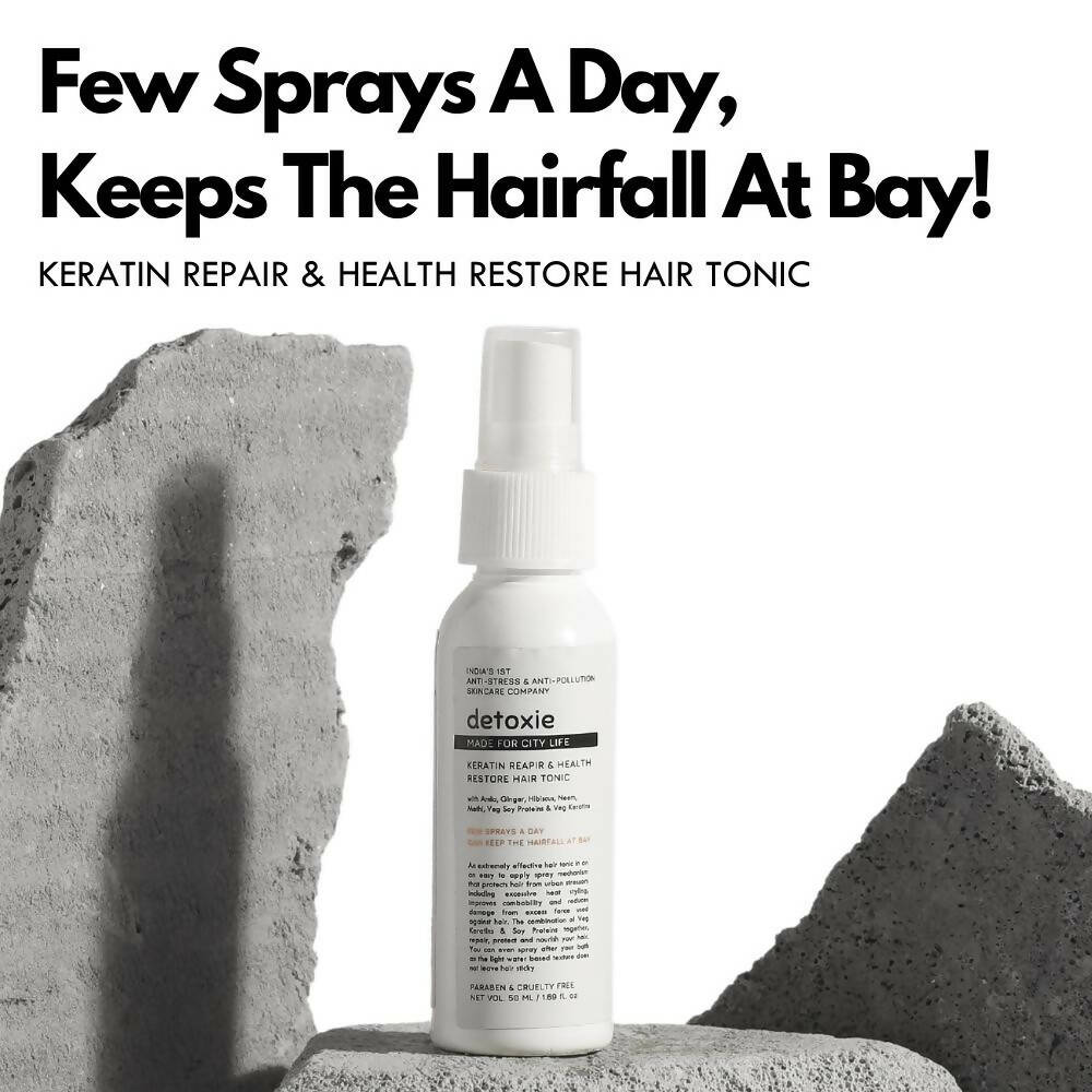 Detoxie Keratin Reapir & Health Restore Hair Tonic - 50 ml