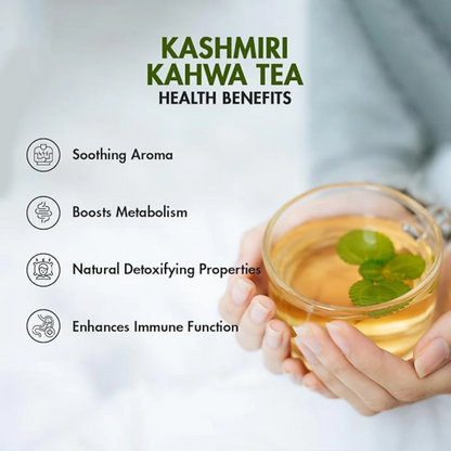 Tea Treasure Kashmiri Kahwa A Blend of Green Tea - Loose Leaf