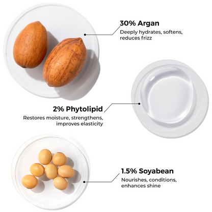 Brillare Argan & Phytolipid Oil Shots For Dry, Frizzy Hair