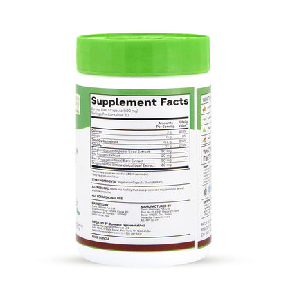 OZiva Plant Based DHT Blocker With Stinging Nettle Extract - 60 Cap