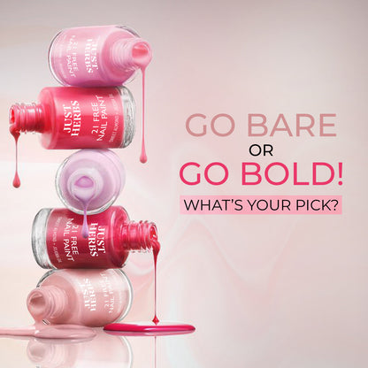 Just Herbs Nail Paints | 21-Free Formula