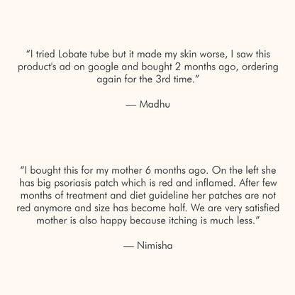 Vedicderm Psoriasis Cream with 2% Bakuchi Extract