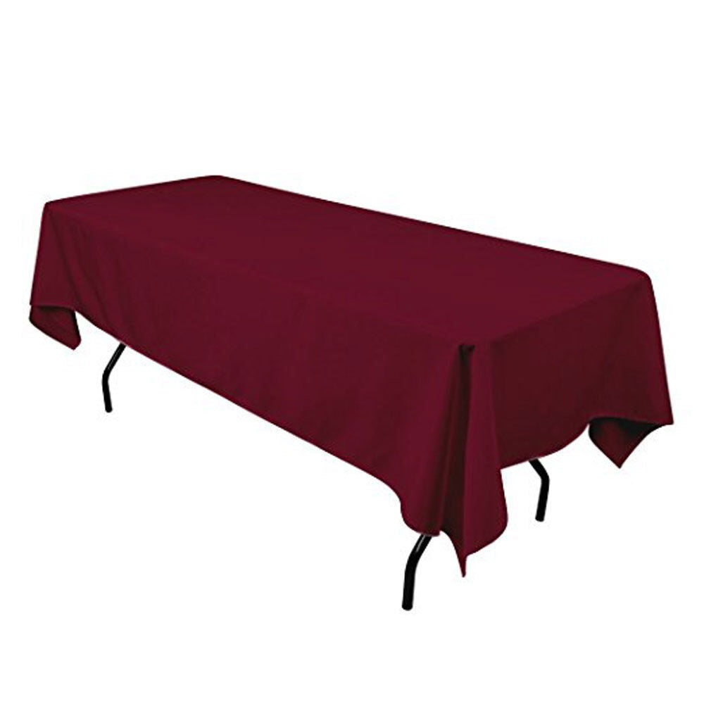 Rectangle Polyester Cotton Table Cloth Dining Table Covers TC-2