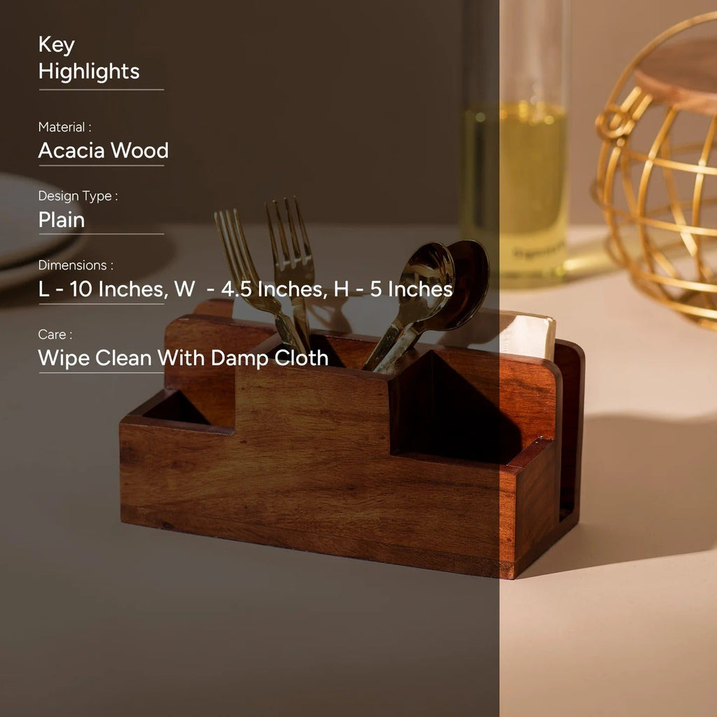 Nestroots Luxe Cutlery Organizer Premium Design