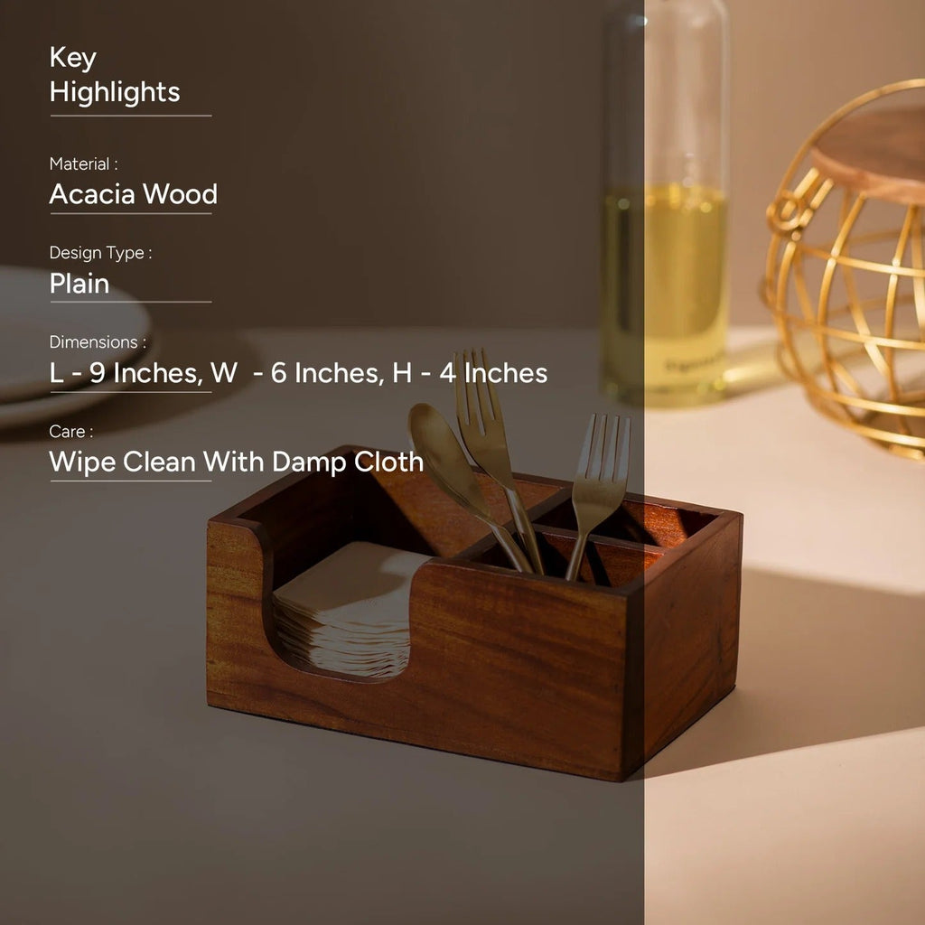 Nestroots Organizer Panache Cutlery Concierge Holder