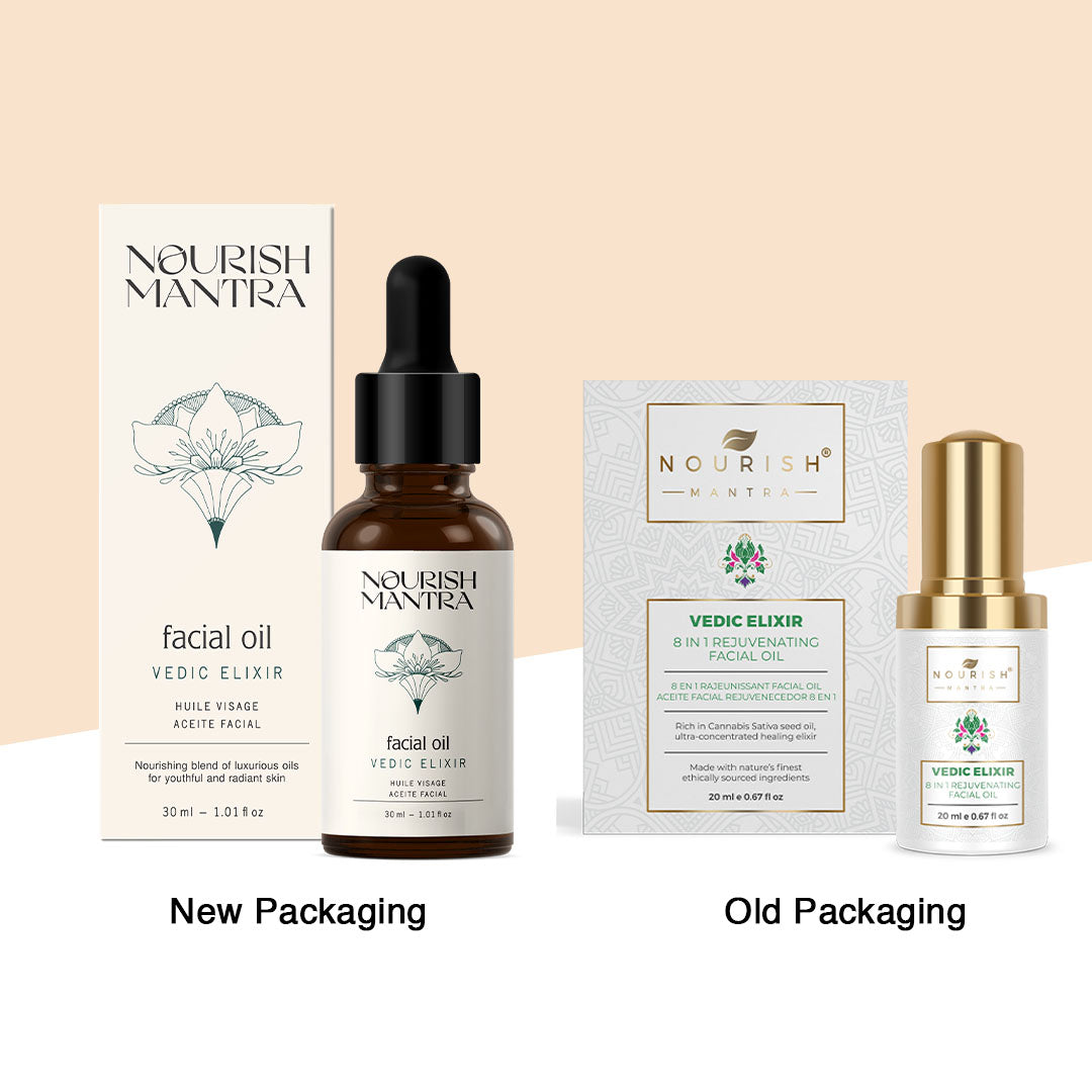 Nourish Mantra Vedic Elixir Facial Oil - 30 ml