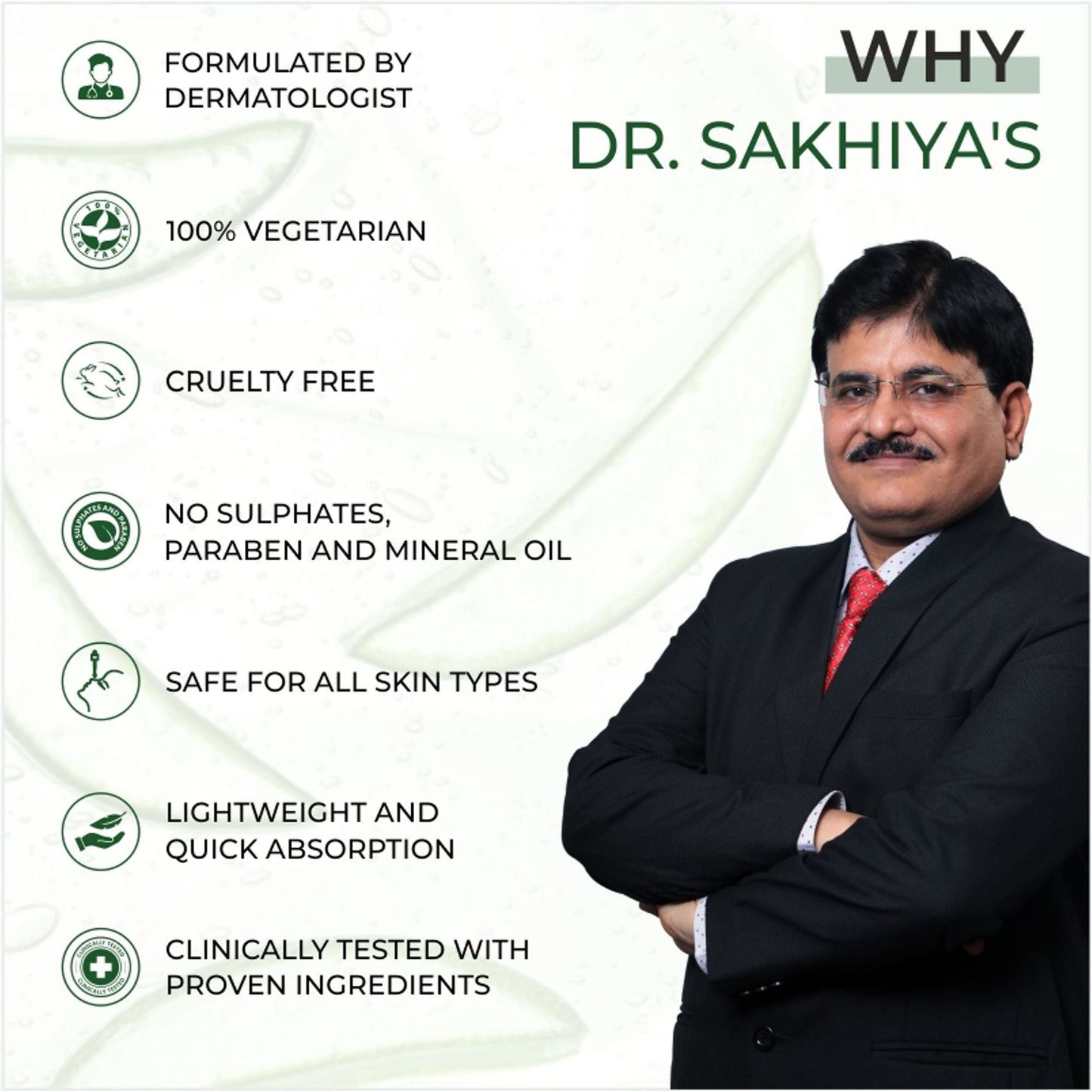 Dr.Sakhiya Body Lotion With Glutathione, Niacinamide & Aloe Vera
